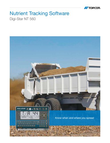 Nutrient Tracking Software Digi-Star NT 560