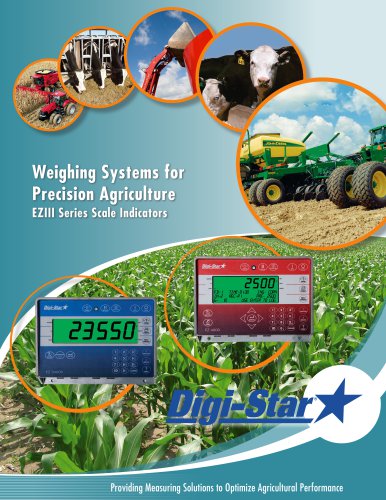 Precision Agriculture Weighing Systems