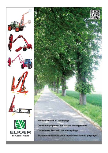 Durable equipment for nature management