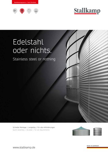 Stainless steel or nothing