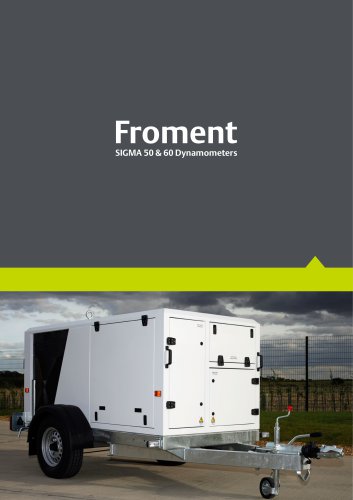 Froment Sigma 50&60 Dynamometers