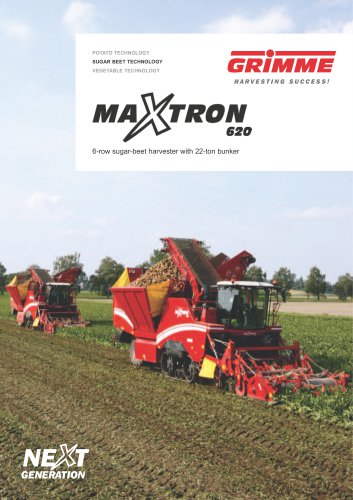 MAXTRON 620 beet harvester