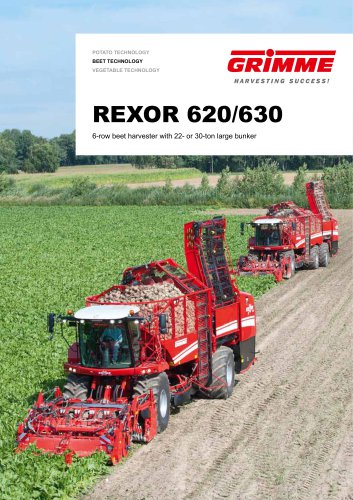 REXOR 620 / 630 beet harvester