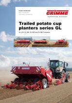 Trailed potato cup planters series GL