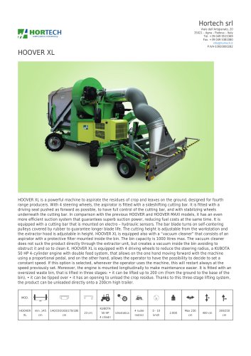 HOOVER XL
