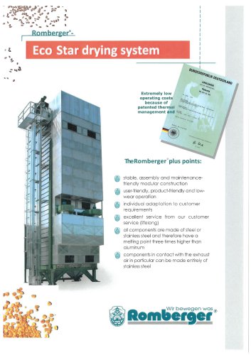Drying systems for grains