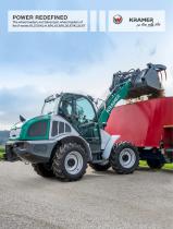 POWER REDEFINED The wheel loaders and telescopic wheel loaders of   the 8-series KL37.8/KL41.8/KL43.8/KL30.8T/KL35.8T