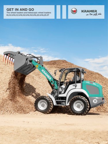 The wheel loaders and telescopic wheel loaders