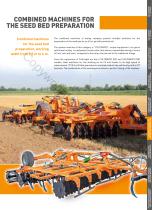 COMBINED MACHINES FOR THE SEED BED PREPARATION