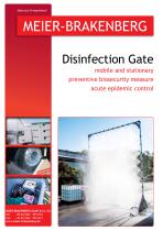 Disinfection Gate