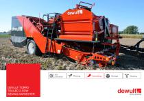 DEWULF TORRO TRAILED 2-ROW SIEVING HARVESTER