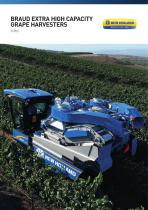 BRAUD EXTRA HIGH CAPACITY GRAPE HARVESTERS 9090X