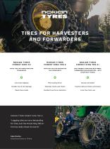 TIRES FOR HARVESTERS AND FORWARDERS