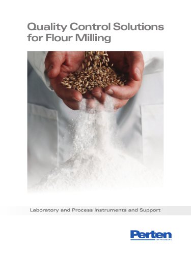 Analysis solutions for flour milling