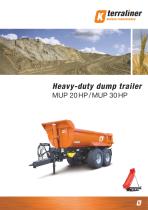 Heavy-duty dump trailers HP