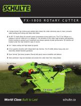 FX-1800 ROTARY CUTTER