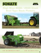 High Rise 8000 Rock Picker