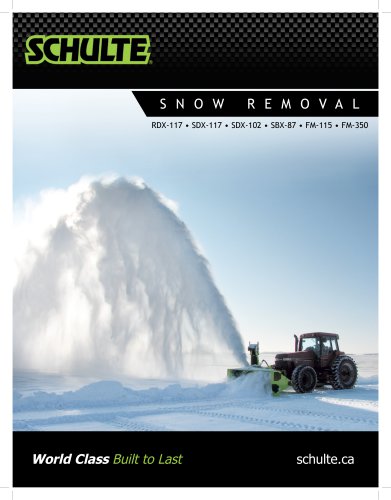 SNOW REMOVAL