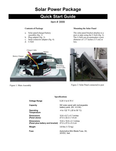 Solar Power Package