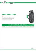 DRIVE WHEEL TYRES