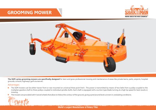 Grooming Mower