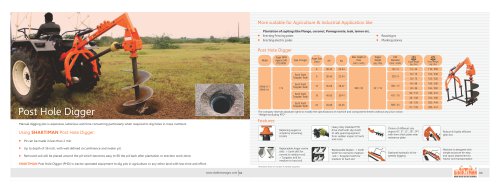 Hydraulic Post Hole Digger