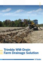 Trimble WM-Drain Farm Drainage Solution