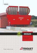 BIOGAS Stationary feed mixers for Biogas plants