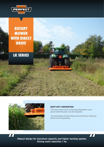 ROTARY MOWER  WITH DIRECT LK SERIES