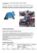 Mounted field cultivator 847x series