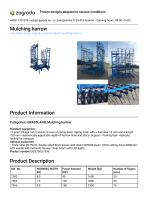 Mulching harrow