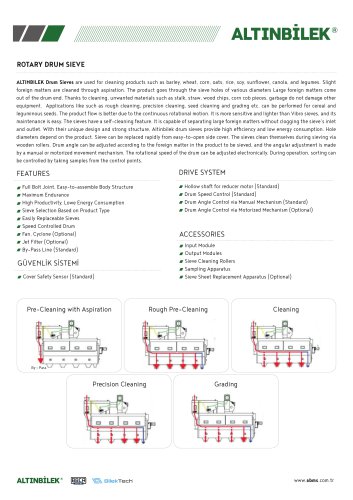 ROTARY DRUM SIEVE