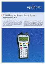 APR500 - A robust, flexible and communicative handheld reader