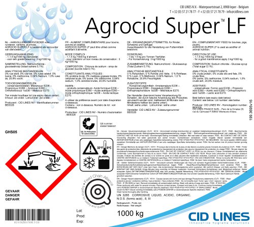 Agrocid Super LF