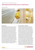 Managing feed biosecurity in HatchCare