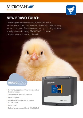 NEW BRAVO TOUCH - For poultry - 2019