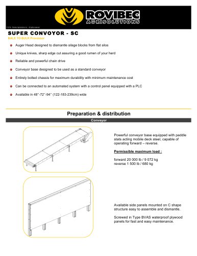 SUPER CONVEYOR BUNKER