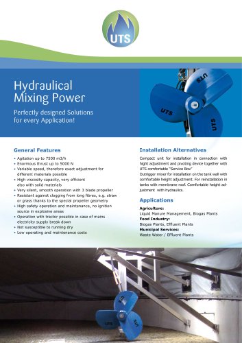 Hydraulical Mixing Power