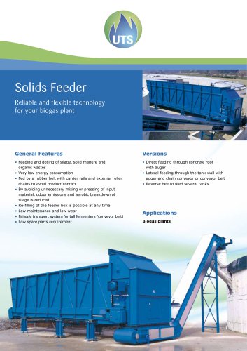 Solids feeder