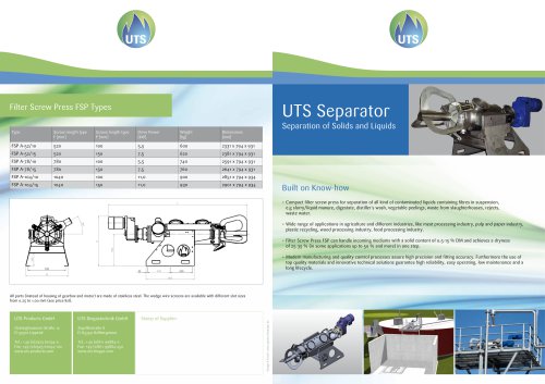 UTS Separator