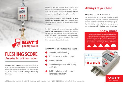 BAT1 poultry scale