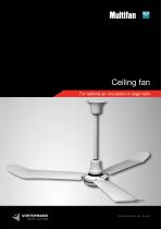 Multifan Ceiling fan