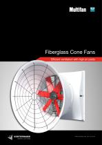 Multifan Fiberglass Cone Fans
