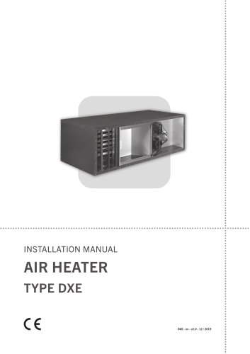 AIR HEATER TYPE DXE