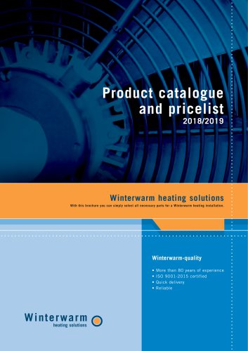 Product- and Price catalogue