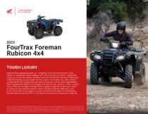 2022 FourTrax Foreman Rubicon 4x4