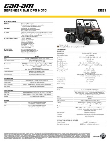 DEFENDER 6x6 DPS