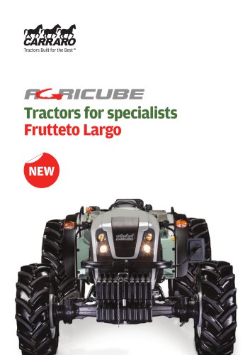 Tractors for specialists - Frutteto Largo