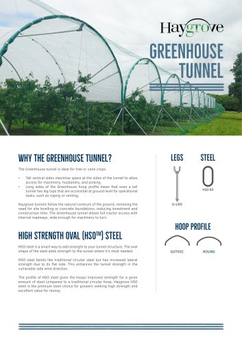 greenhouse tunnel