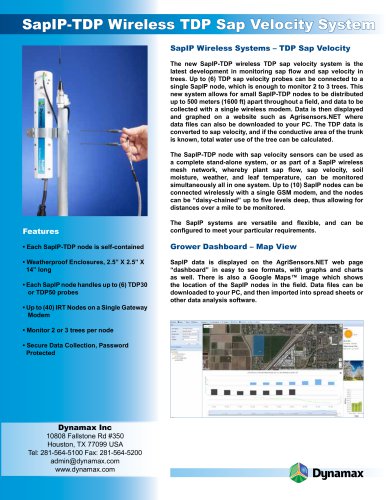 SapIP-TDP Wireless TDP Sap Velocity System